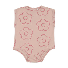 Bonjoy We Are Kids Romper - Pink Flower