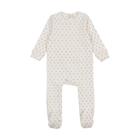 Bonjoy Blooming Baby Footie - Blooming Pink