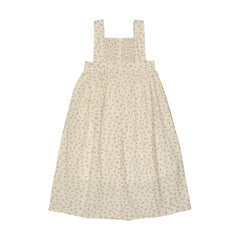 Bonjoy Blooming Elegance Pinafore - Ivory Floral