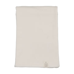 Bee & Dee Bird Pointelle Chalk White Blanket