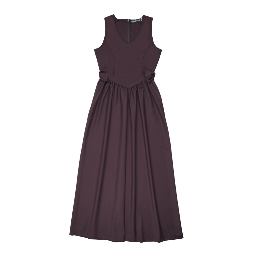 Urban Edge Bow Dress Mulberry