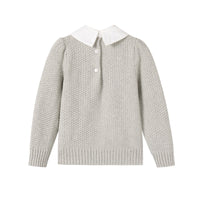 Nou Nelle Boys Collar Knit Sweater