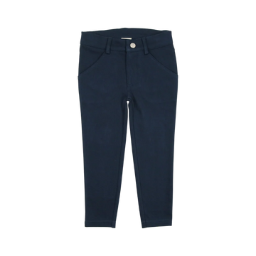 Lil Legs Navy Boys Basics Skinny Weekday Pants