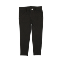Lil Legs Black Boys Basics Weekday Pants
