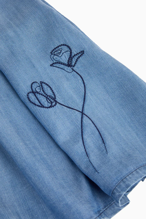 Wolf & Rita Lazuli Girl Dress Caiana Woven
