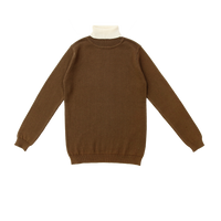 Coco Blanc Moocha Colorblock Turtle Neck (CB2004)