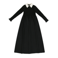 Coco Blanc Black Collared Maxi (CB2016)- RUNS BIG SIZE DOWN