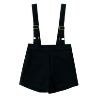 Coco Blanc Navy Suspender Shorts (CB2038)