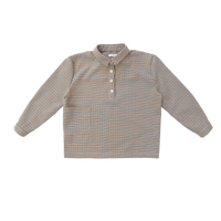 Coco Blanc Houndstooth Boxy Shirt (CB2055)