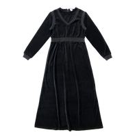 Coco Blanc Black Velour Maxi (CB2075)