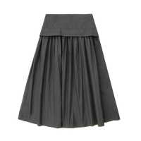 Coco Blanc Black Taffetta Skirt (CB2076)