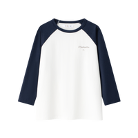 Coco Blanc White 3/4 Raglan Tee SS26