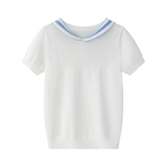 Coco Blanc Cream Sailor Polo