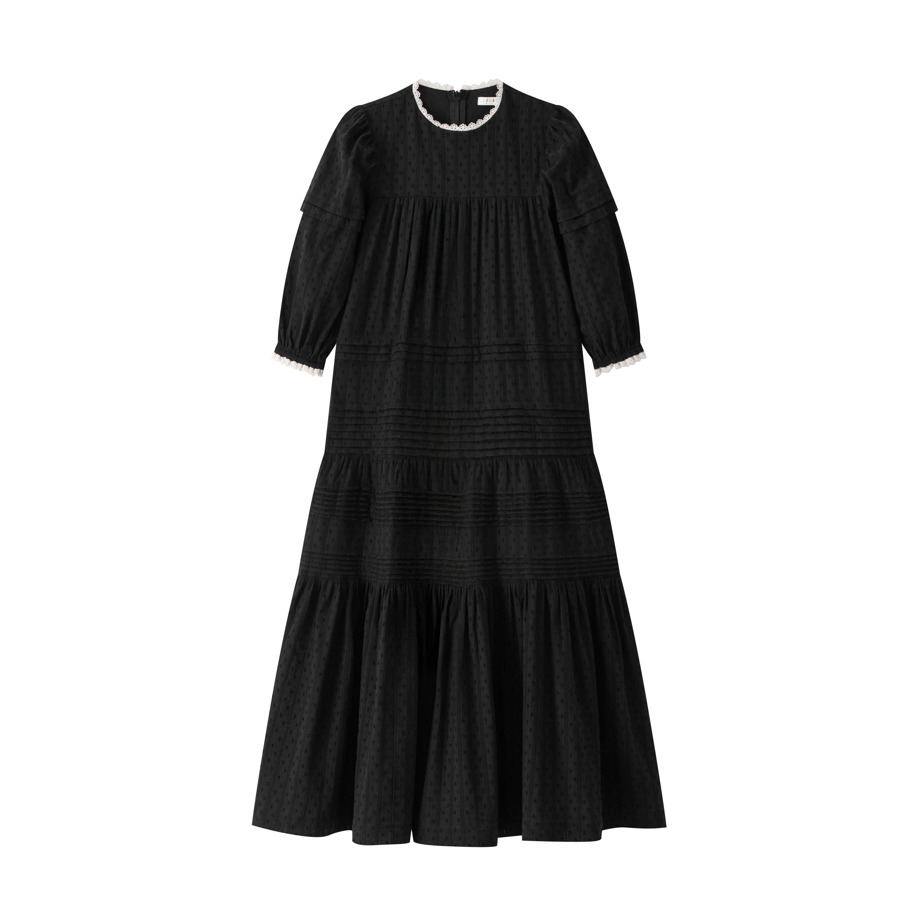 Coco Blanc Black Maxi Dress