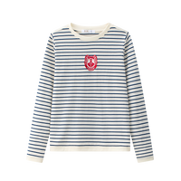 Coco Blanc Blue Stripe Striped Tee