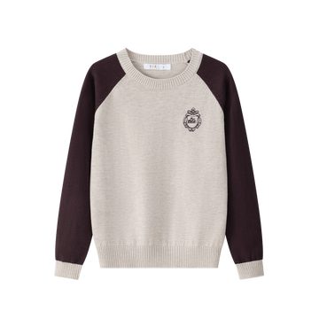 Coco Blanc Burgundy Raglan Sweater (CB4020)