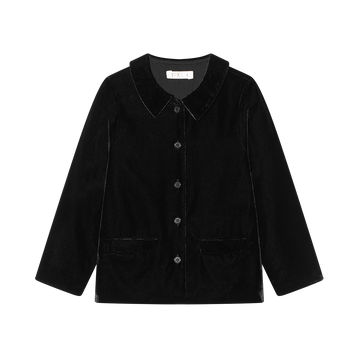 Coco Blanc Black Velvet Suit (CB4042)