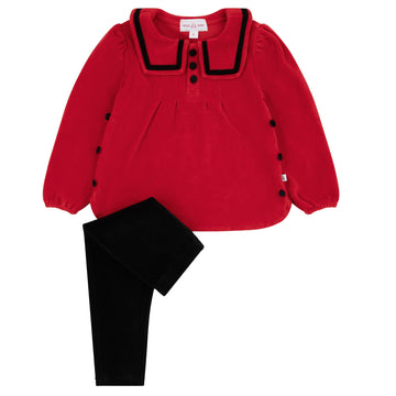 Miss Mini Captain Cozy Shabbos Girl Set
