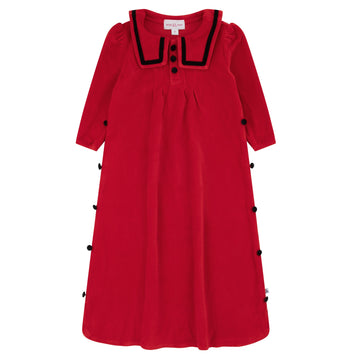 Miss Mini Captain Cozy Shabbos Maxi - Red