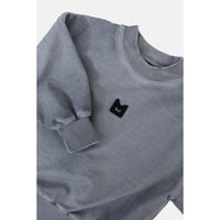 Minikid Cold Grey Sweatshirt