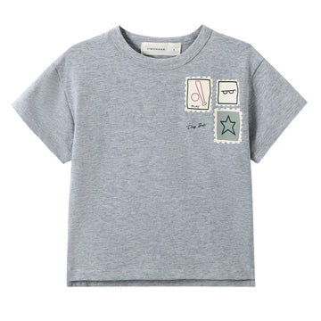 Limonana  Grey Stamp Tees