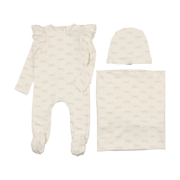 Cuddle & Coo Mini Bow Layette Set