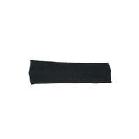 Bandeau Black Cable School Sweatband- FINAL SALE