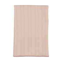 Bee & Dee Rose Cable Stitch Wrap Blanket