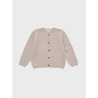 Louisiella Perry Knit Cardigan Beige