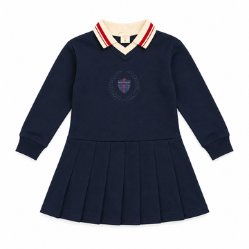 Analogy by Lil Legs Navy/Green Fan Club Custom Fan Club Dress Custom