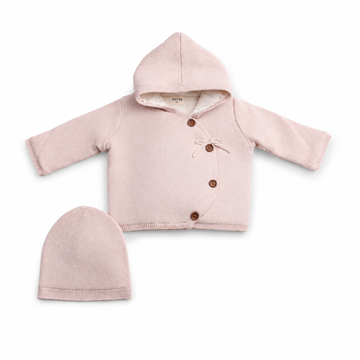 Bee & Dee Delicata Knit Jacket - Mauve (AWD-81)