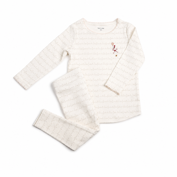 Bee & Dee Goose on Script Loungewear - Linen Girls (AWD-37B)