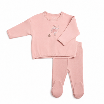 Bee & Dee Kids In Sketch Outfit - Caramel (AWD-11B)