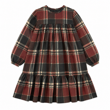 Olivia Rohde Plaid Tiered Dress (No. 1165 - 103)