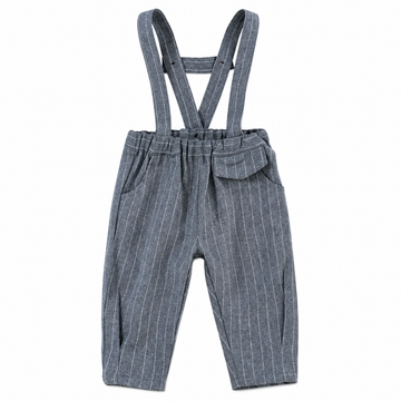 Kipp Oscar Pinstripe Harem Pant Grey
