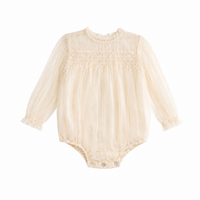 Cera Una Volta Martina Romper Cream