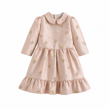 Cera Una Volta Lylas Dress Long Sleeves Pink