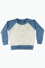 Tun Tun Sun Pullover Natural & Blue