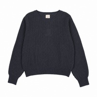 Analogy by Lil Legs Navy Signature Collection Girls Sweater