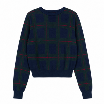 Daintti by Velvette Label Plaid Sweater (EF382)