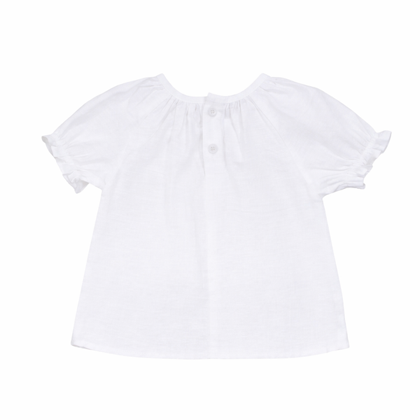 Calla Lili Girl Shirt To Jumper White