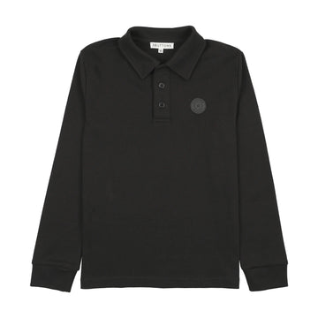 3 Buttons NY Black Classic Polo