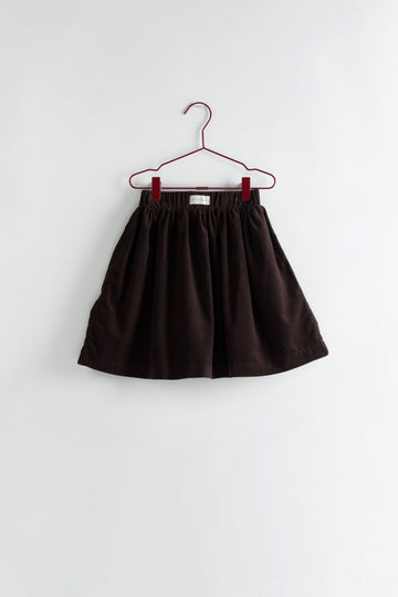 Please Mom Cocoa Corduroy Skirt