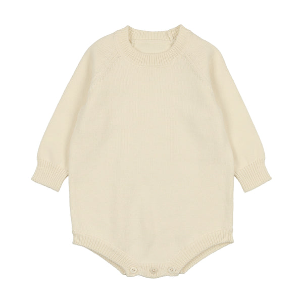 Coco Blanc Cream Chunky Knit Onesie