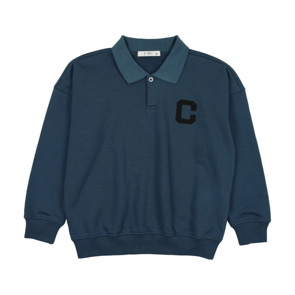 Coco Blanc Blue Boys Polo