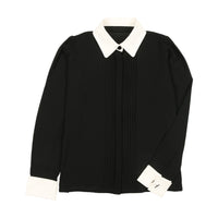 Coco Blanc Black Blouse