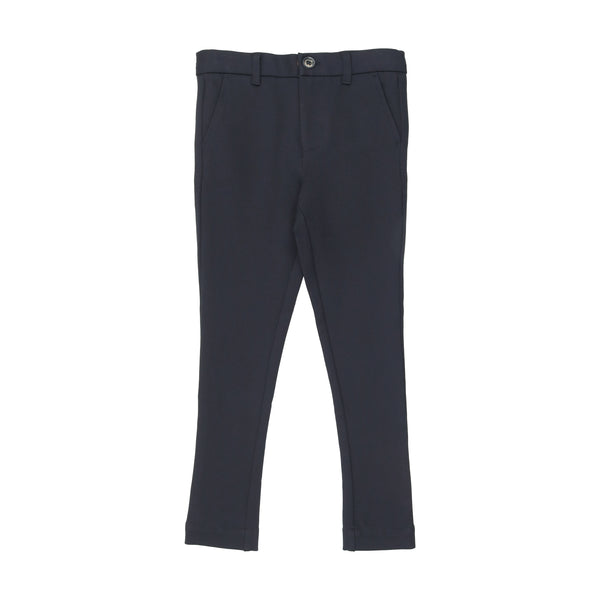 Coco Blanc Navy Wool Pants