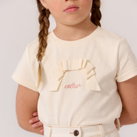 Cottier White Beau Tee