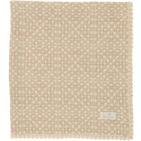 Bebe Organic Crochet Taupe Crochet Blanket