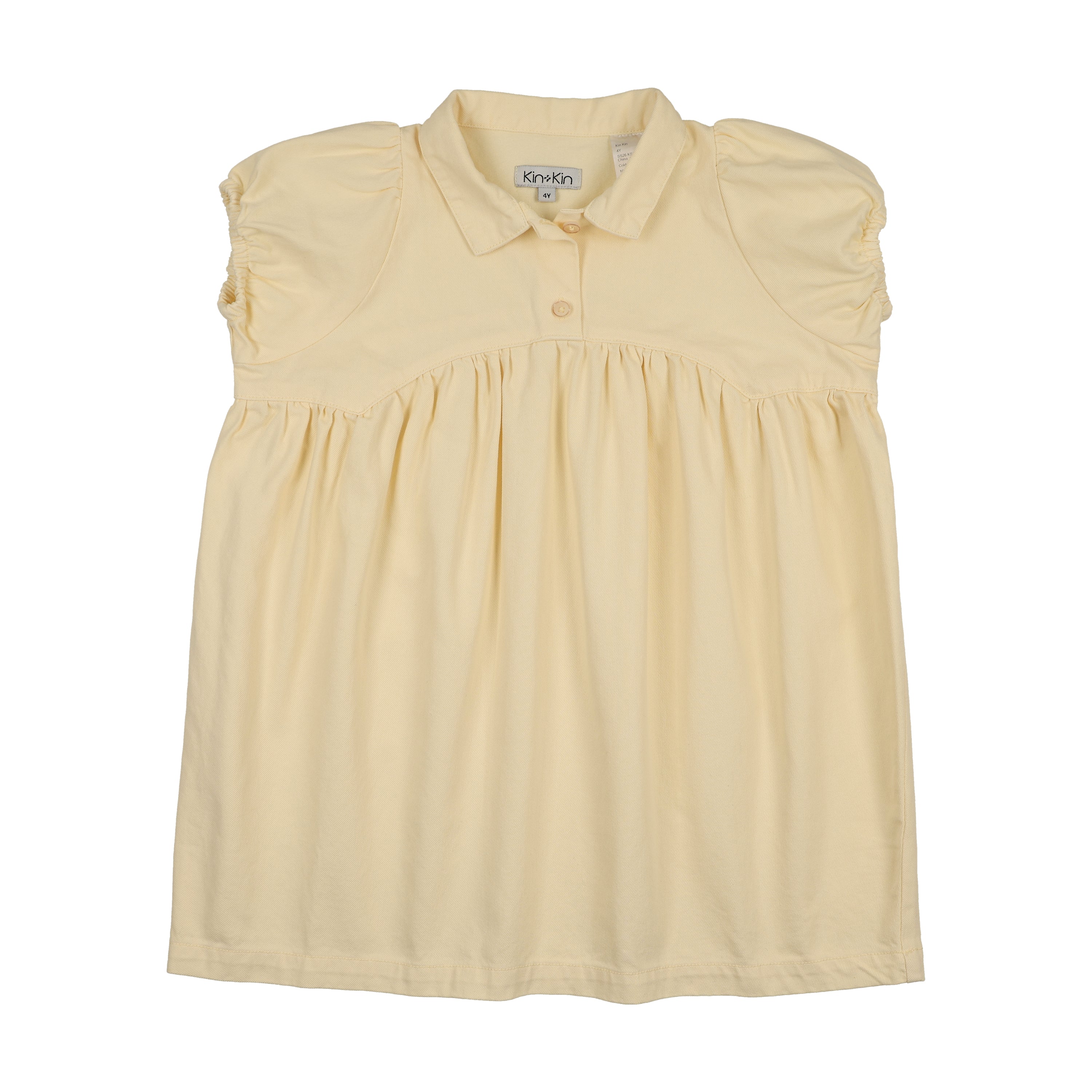 Kin And Kin Denim Short Sleeve Shirt Dress